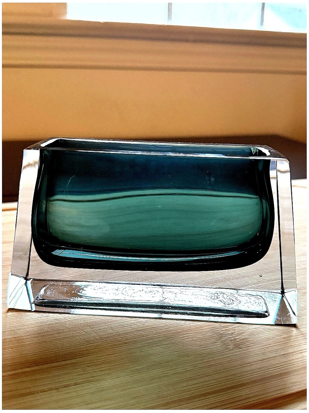 Heavy Italian Murano Style Art Glass Catchall | Talulah & HESS Dallas